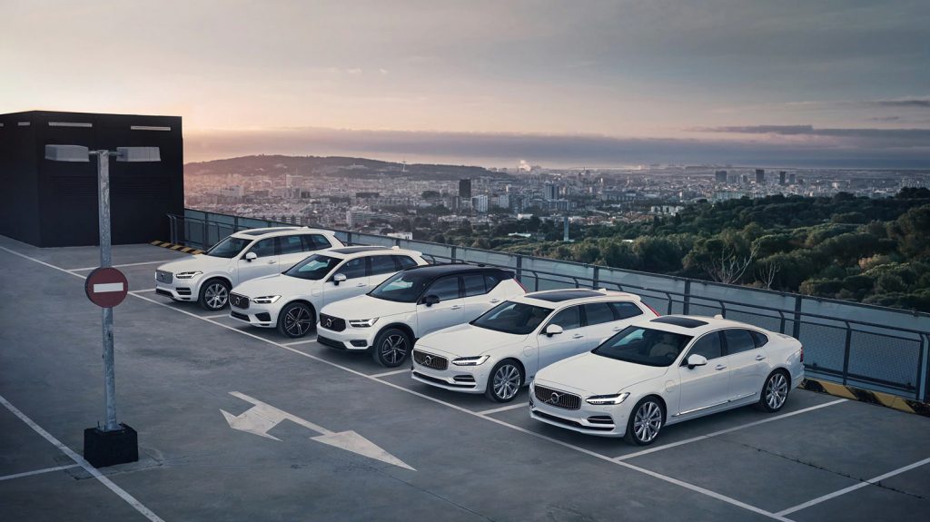 Volvo Plug-in Hybrid lineup